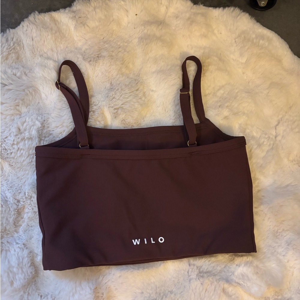WILO Women's Brown Crop Top